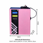 Aviva 1000VA Lithium Solar UPS POWER WALL (MPPT) – AM1000VA with 12V,75AH LFP Battery