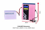 Aviva 2000VA Lithium Solar UPS POWER WALL (MPPT) – AM2000VA with 25.6V,75AH LFP Battery