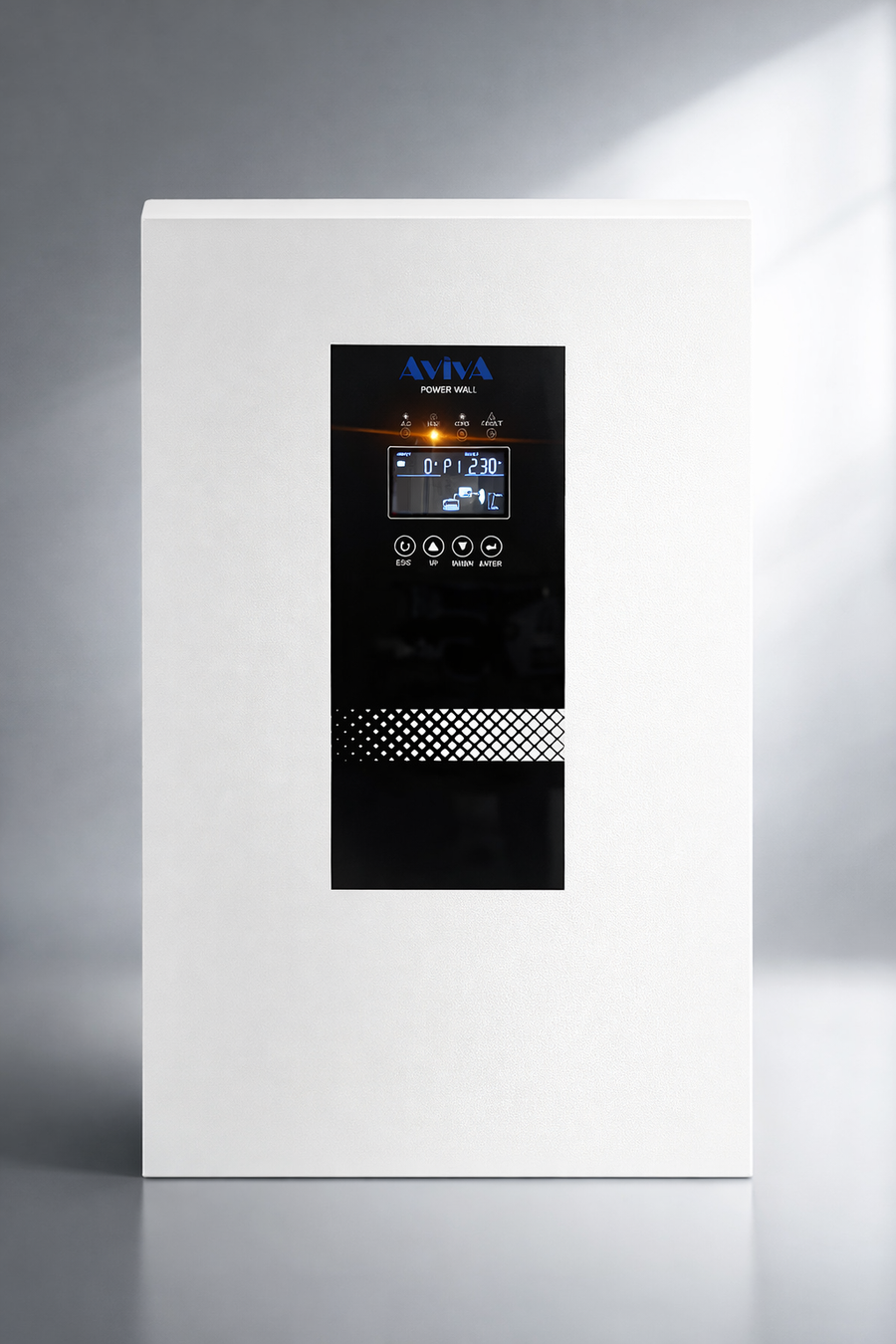 Aviva Single Phase OFF-Grid Inverter 3.6KW Lithium Solar UPS POWER WALL with In-Built Battery – AM3600VA with 25.6 V LiPo4 Battery