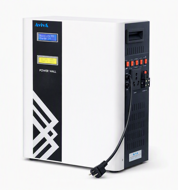 Aviva Lithium Solar UPS POWER WALL (MPPT) – AM1000VA with 12V,105AH LFP Battery