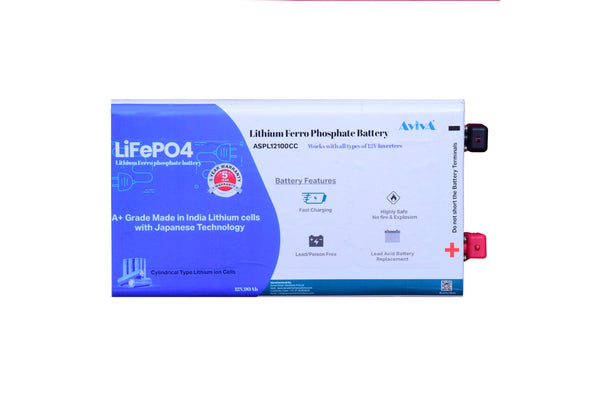 12V, 75 Ah Lithium Ferro Phosphate Battery