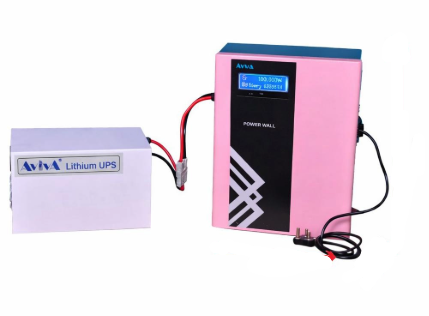 Aviva 2500VA Lithium AC UPS POWER WALL  – AM2500VA with 25.6V,120AH LFP Battery