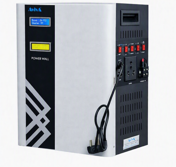 Aviva Lithium Solar UPS POWER WALL (MPPT) – AM1000VA with 12V,120AH LFP Battery
