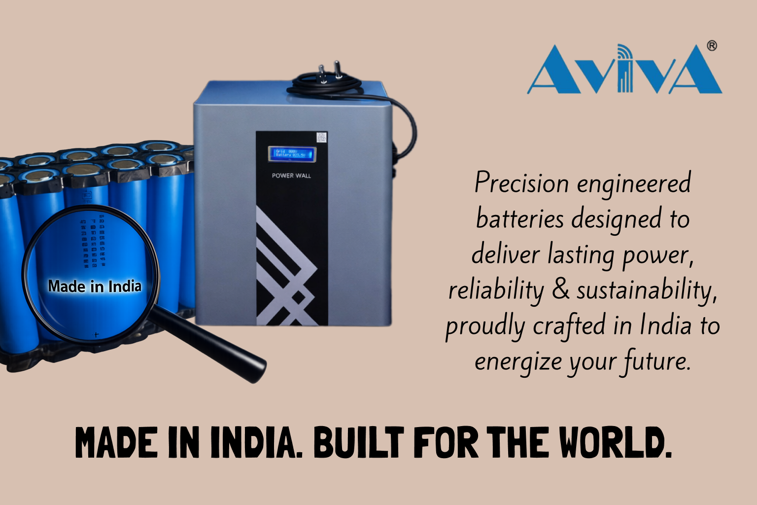 Solar battery backup systems by Aviva
